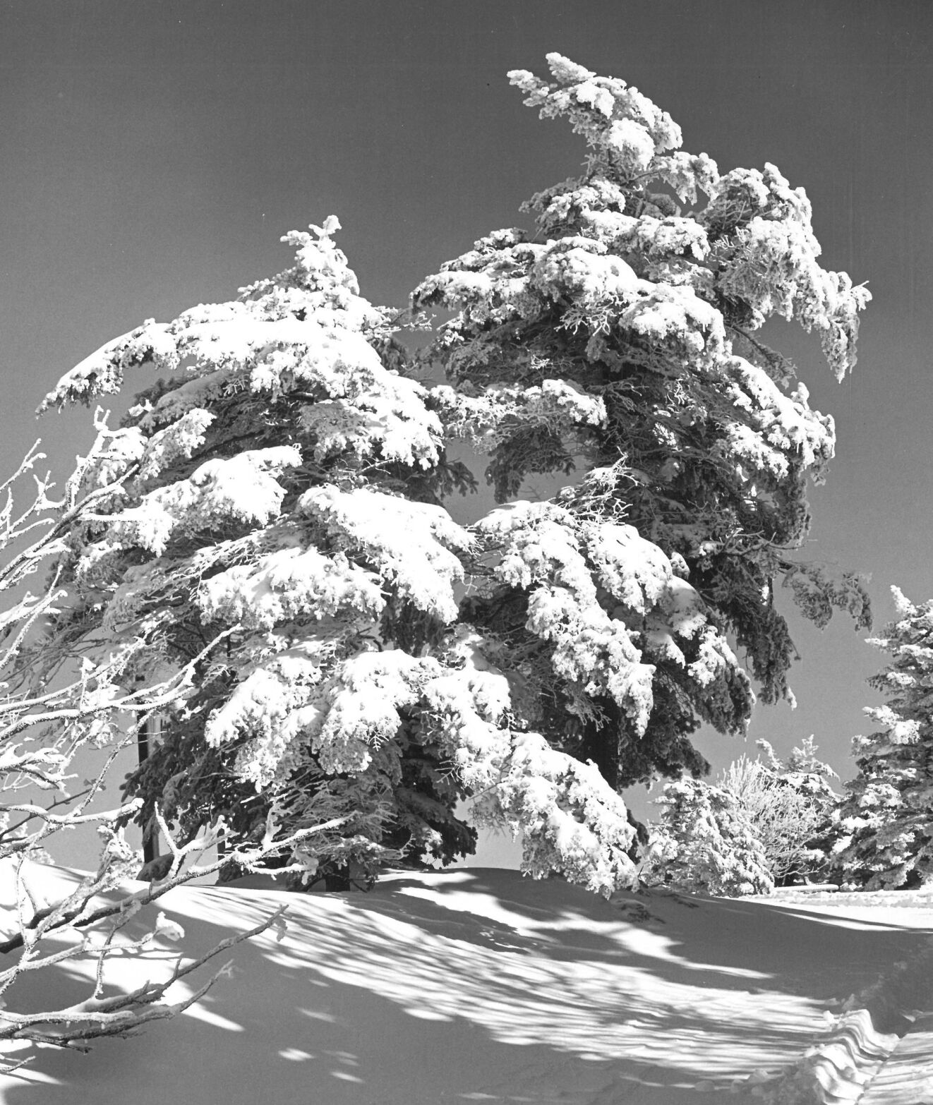 Heavy snow, circa 1967
